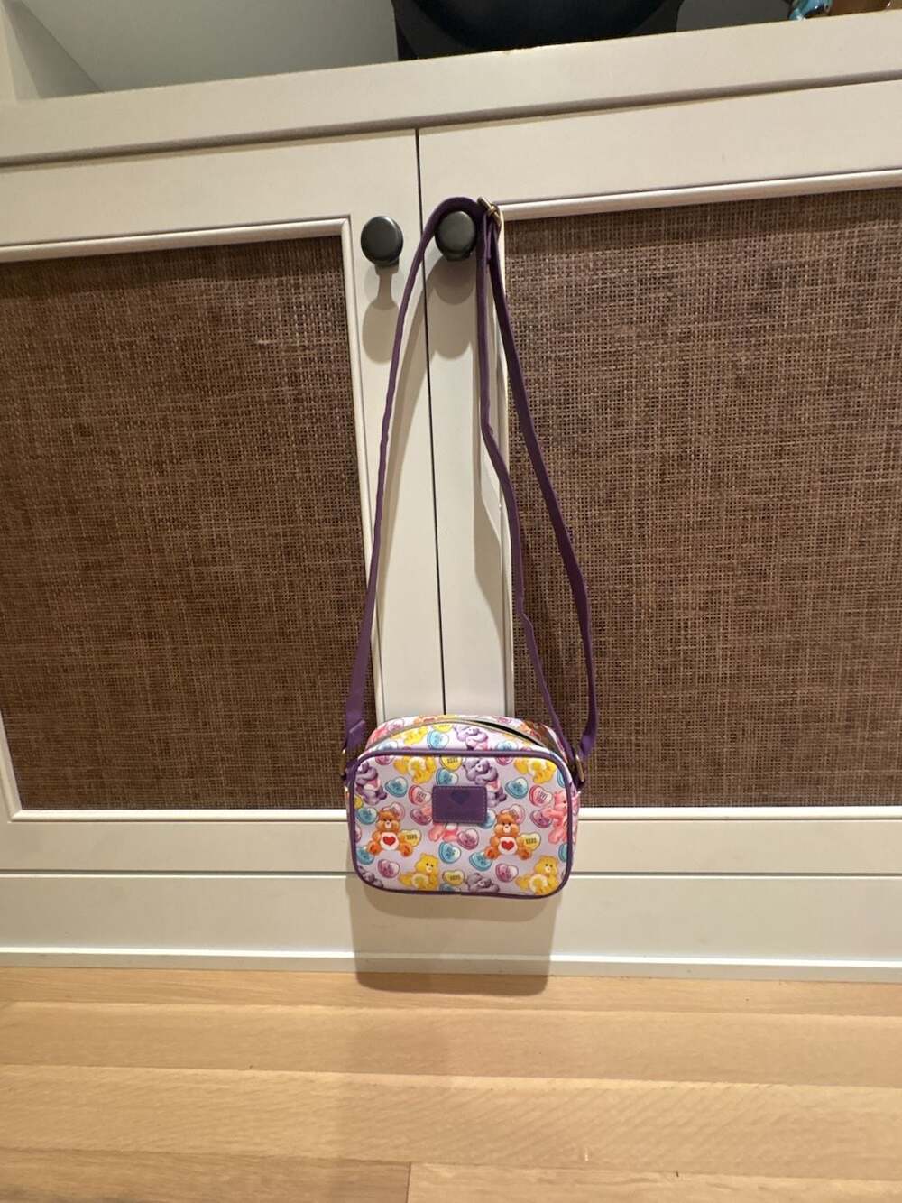 Loungefly Care Bears Valentine's Day Hearts Crossbody Bag